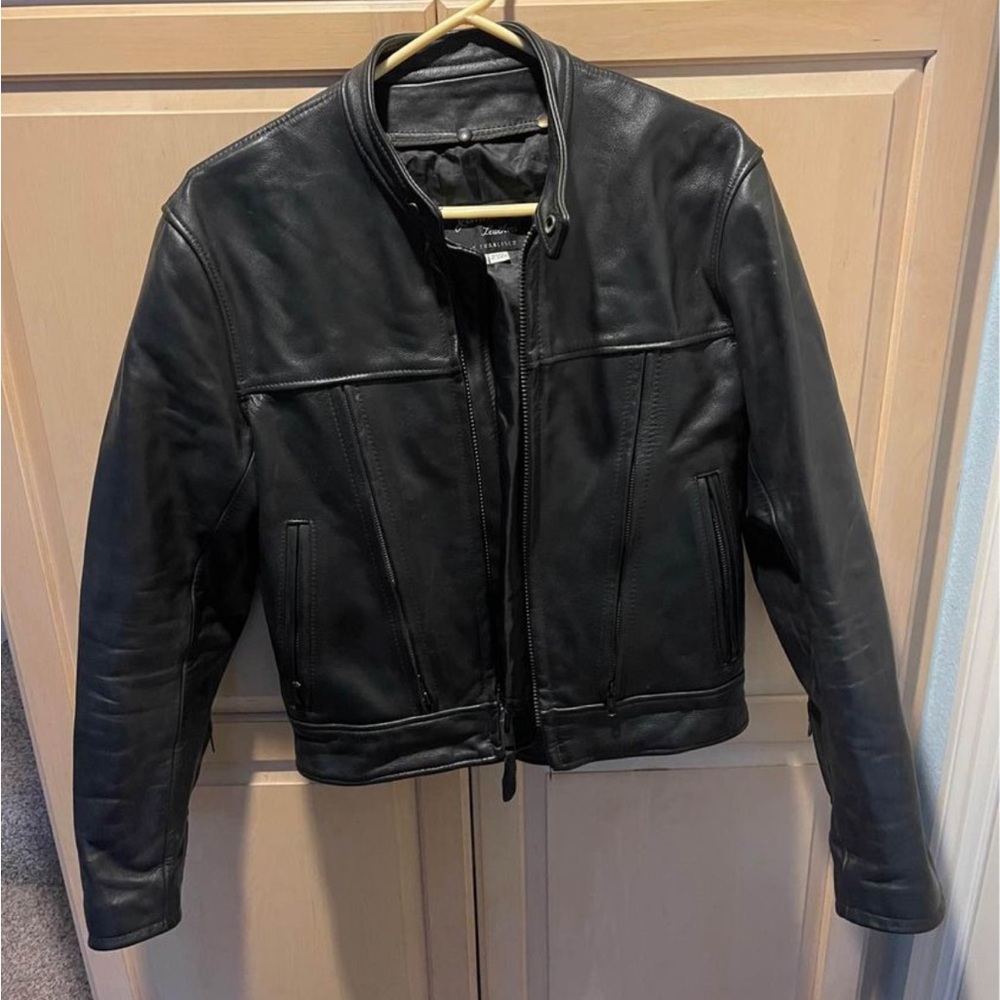 Vintage Johnson Leathers San Francisco Insulated Motorcycle Jacket size 38